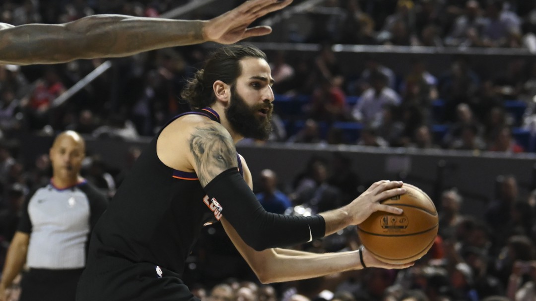 Ricky Rubio, lesionado tras un resbalón