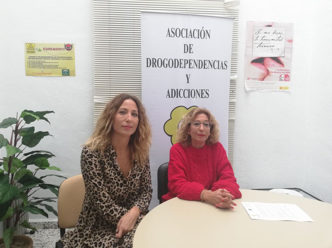 Virgina Garrido y Belén Calderón son la vice-presidenta y presidenta de la asociación Virgina Garrido y Belén Calderón son la vice-presidenta y presidenta de la asociación