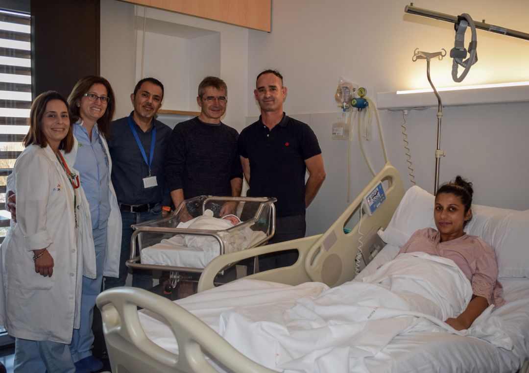 Visita al pequeño Cándido Alejandro. Visita al pequeño Cándido Alejandro.