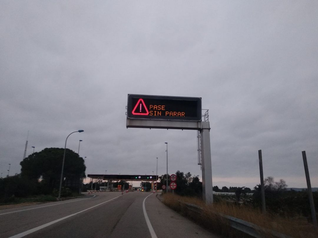Primer día de la Ap-7 sin peaje Primer día de la Ap-7 sin peaje