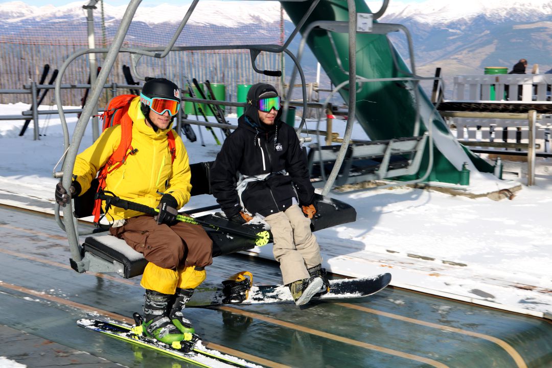 Esquiadors a La Masella Esquiadors a La Masella