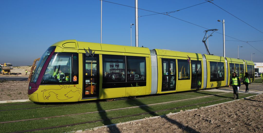 El tranvía sigue guardado en las cocheras El tranvía sigue guardado en las cocheras
