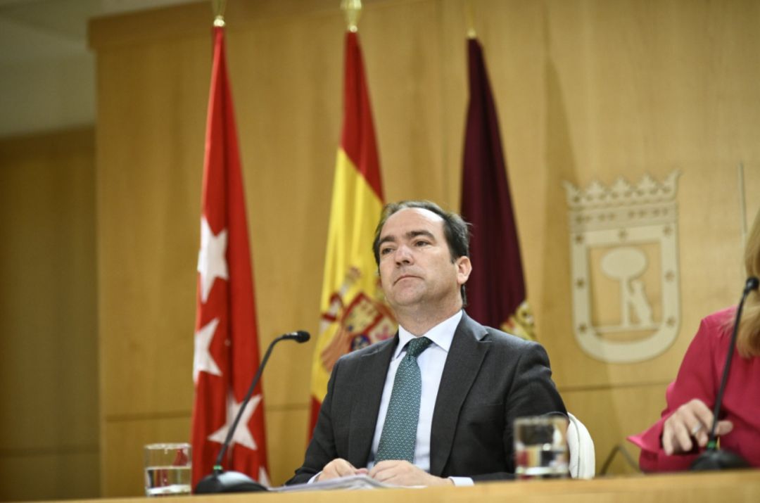 El presidente del Consejo de Administración de la EMT, Borja Carabante El presidente del Consejo de Administración de la EMT, Borja Carabante