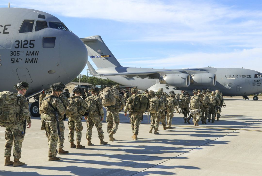 Militares estadounidenses. Militares estadounidenses.