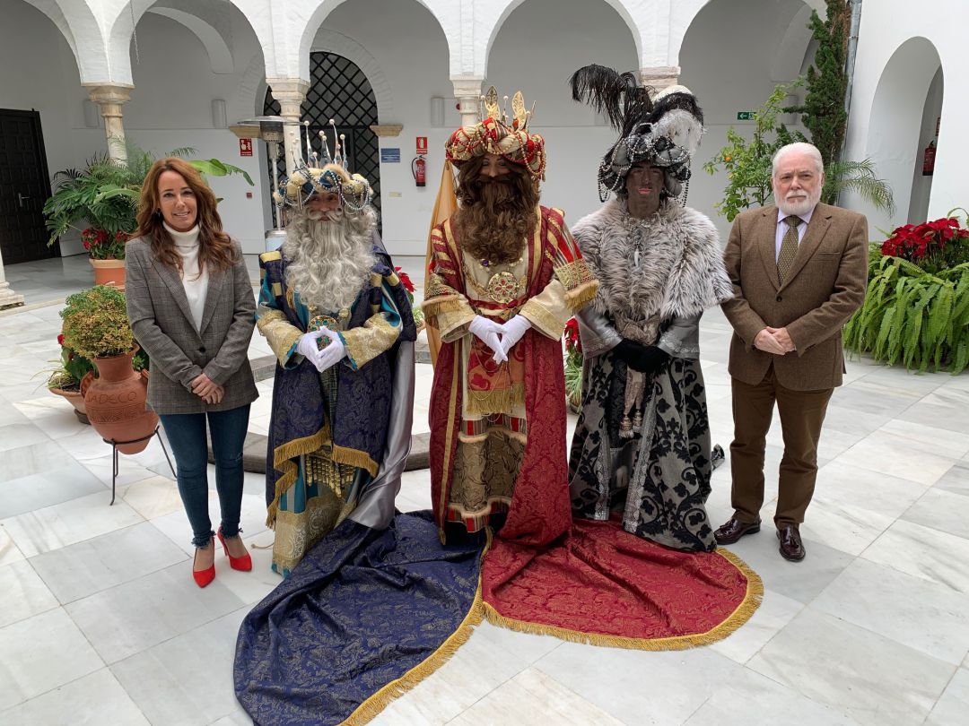 Los Reyes Magos junto a Marian Aguilar y Alfonso Morales Los Reyes Magos junto a Marian Aguilar y Alfonso Morales