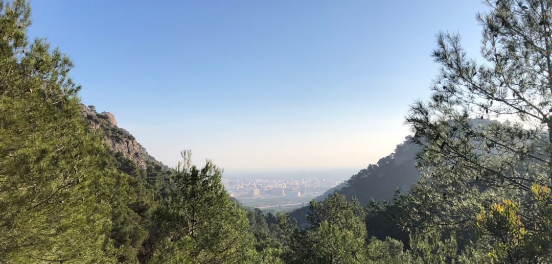 Gandia vista desde la subida al Molló de la Creu Gandia vista desde la subida al Molló de la Creu