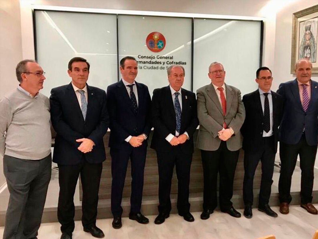 Dionisio Díaz, presidente de la Unión de Hermandades de Jerez, ha participado en esta reunión extraordinaria Dionisio Díaz, presidente de la Unión de Hermandades de Jerez, ha participado en esta reunión extraordinaria