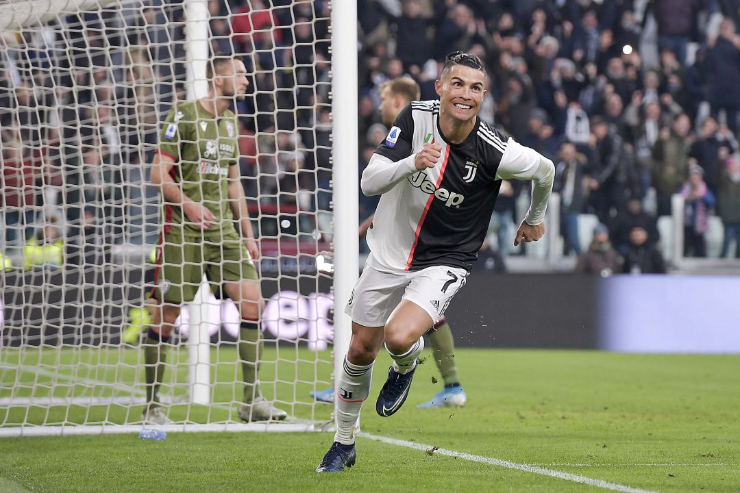 Cristiano ha firmado tres goles ante el Cagliari. Cristiano ha firmado tres goles ante el Cagliari.
