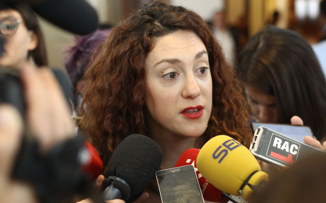 La diputada de En Comú, Aina Vidal. La diputada de En Comú, Aina Vidal.