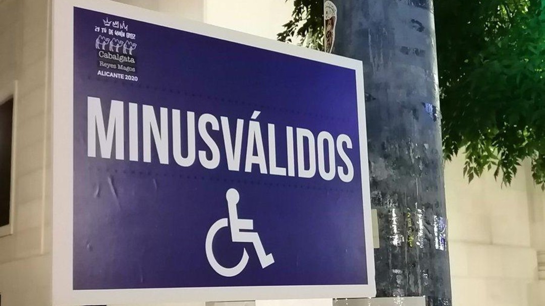 Unidas Podemos denuncia el uso del término "minusválidos" en la Cabalgata de Reyes