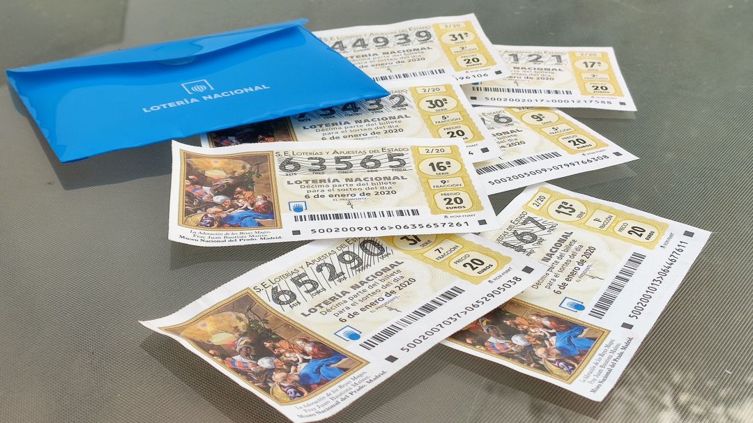 Décimos del Sorteo de El Niño. Décimos del Sorteo de El Niño.