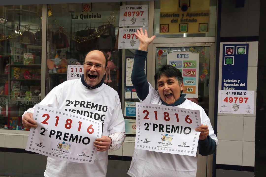 Segundo premio Lotería del Niño Segundo premio Lotería del Niño