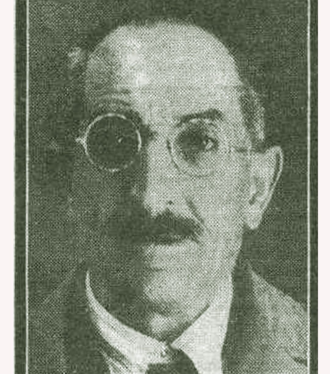 El 'alférez' cuando superaba los cincuenta años de edad El 'alférez' cuando superaba los cincuenta años de edad
