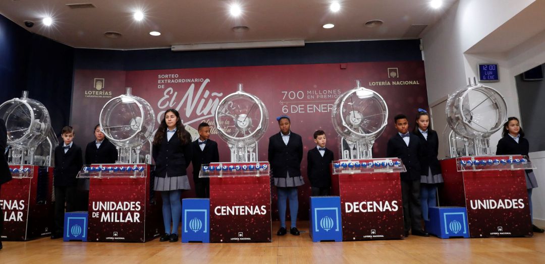 Vista del tradicional Sorteo Extraordinario del Niño. Vista del tradicional Sorteo Extraordinario del Niño.