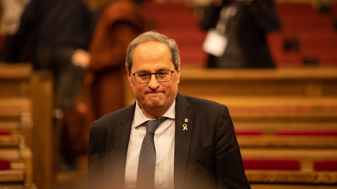 La JEC precisa que no le corresponde decidir si la inhabilitación de Torra afecta a su cargo en la Generalitat