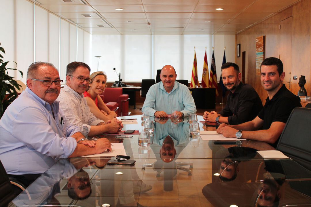 Imagen de una de las reuniones del Consell de Alcaldes en esta legislatura Imagen de una de las reuniones del Consell de Alcaldes en esta legislatura