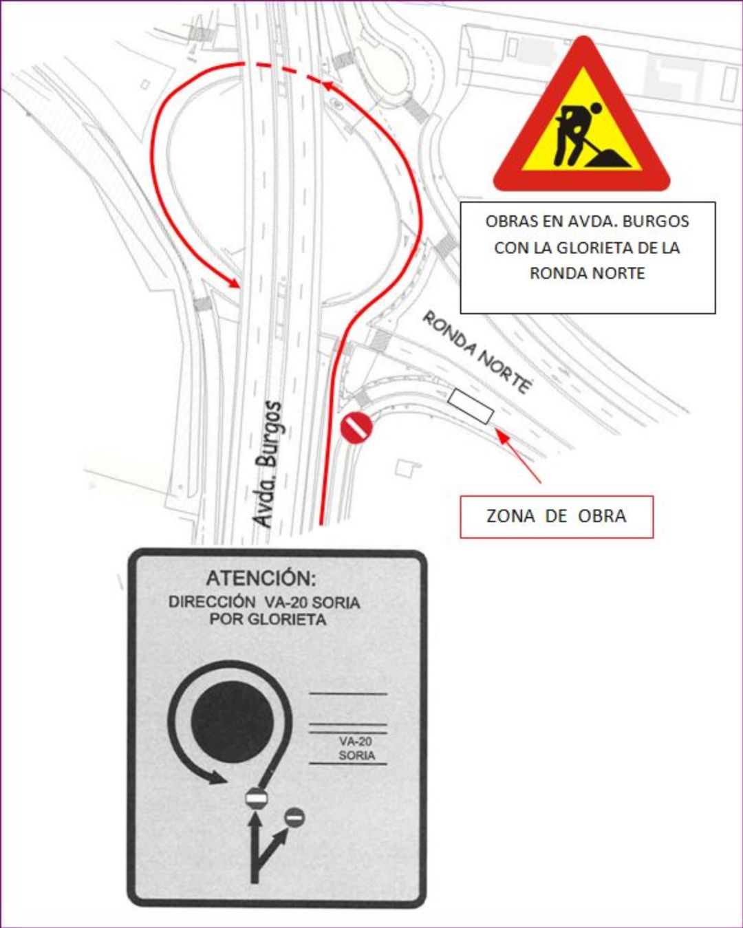 Obras previstas en la Avenida de Burgos Obras previstas en la Avenida de Burgos