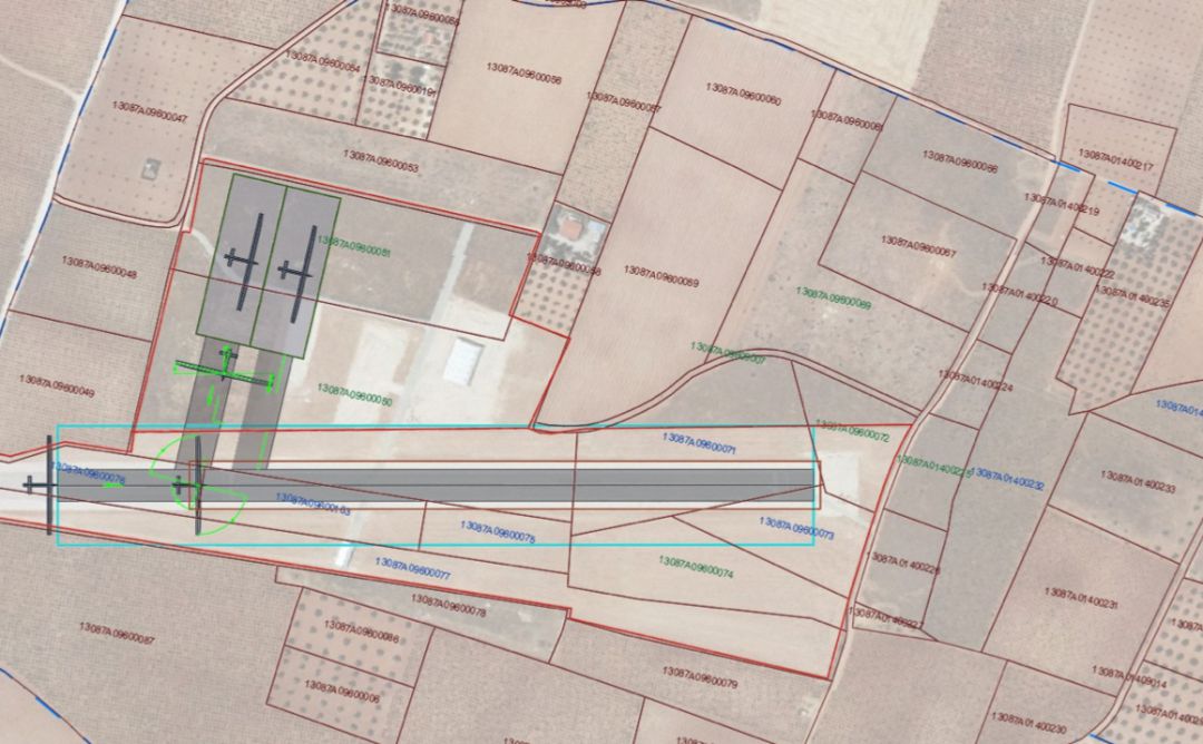 Plano de las instalaciones de la primera fase del proyecto de fabricación de drones en el aeródromo de Valdepeñas (Ciudad Real) Plano de las instalaciones de la primera fase del proyecto de fabricación de drones en el aeródromo de Valdepeñas (Ciudad Real)