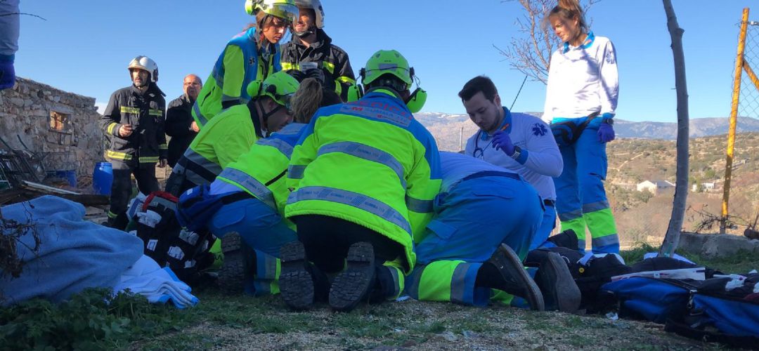 Los servicios médicos solo pudieron confirmar el fallecimiento del primer joven Los servicios médicos solo pudieron confirmar el fallecimiento del primer joven