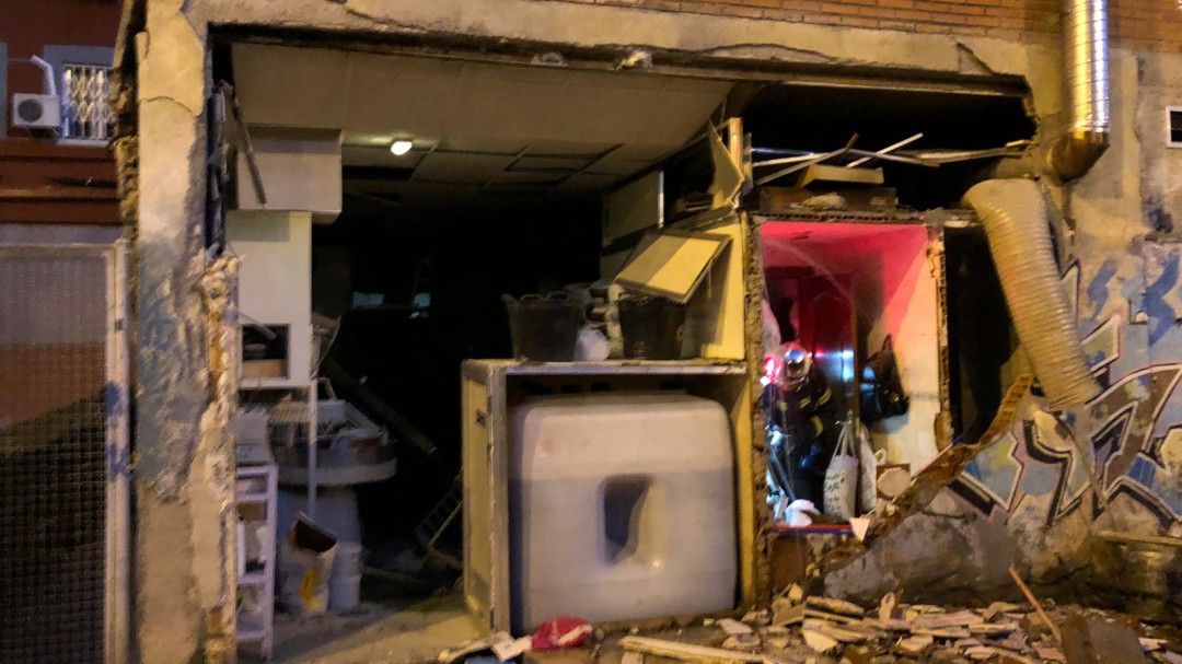 Cuatro heridos por la explosión de una panadería en Fuenlabrada