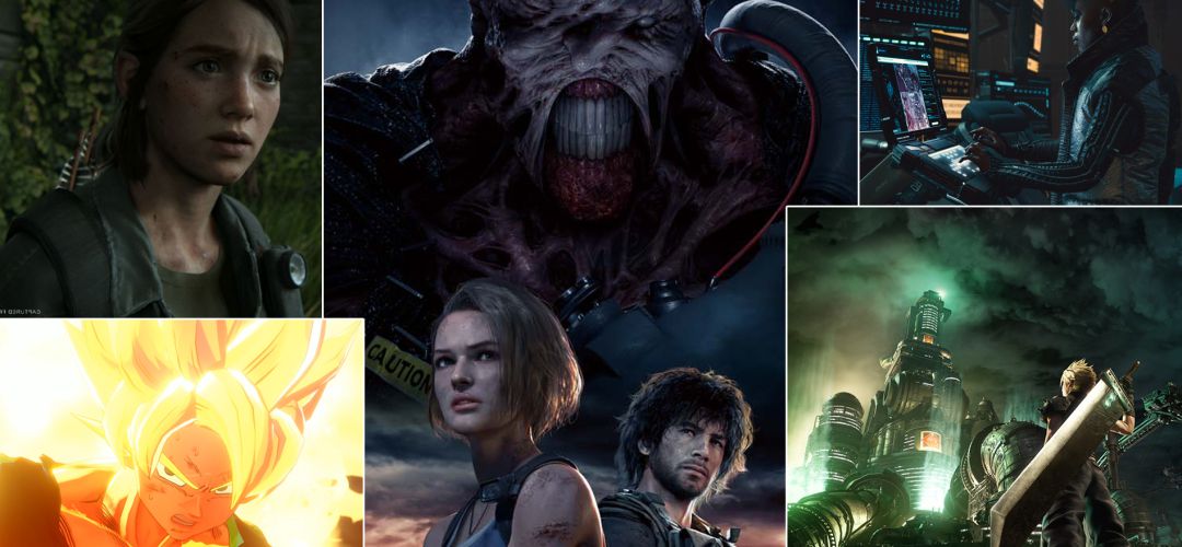 The Last of Us II, Residente Evil 3 Remake, Cyberpunk 2077, Dragon Ball Z Kakarot y Final Fantasy VII Remake, cinco de los juegos de 2020 The Last of Us II, Residente Evil 3 Remake, Cyberpunk 2077, Dragon Ball Z Kakarot y Final Fantasy VII Remake, cinco de los juegos de 2020