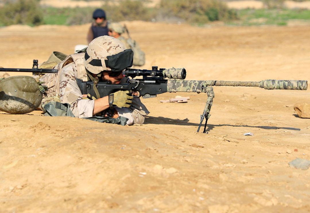 Militares españoles desplegados en Irak, en una imagen de archivo Militares españoles desplegados en Irak, en una imagen de archivo