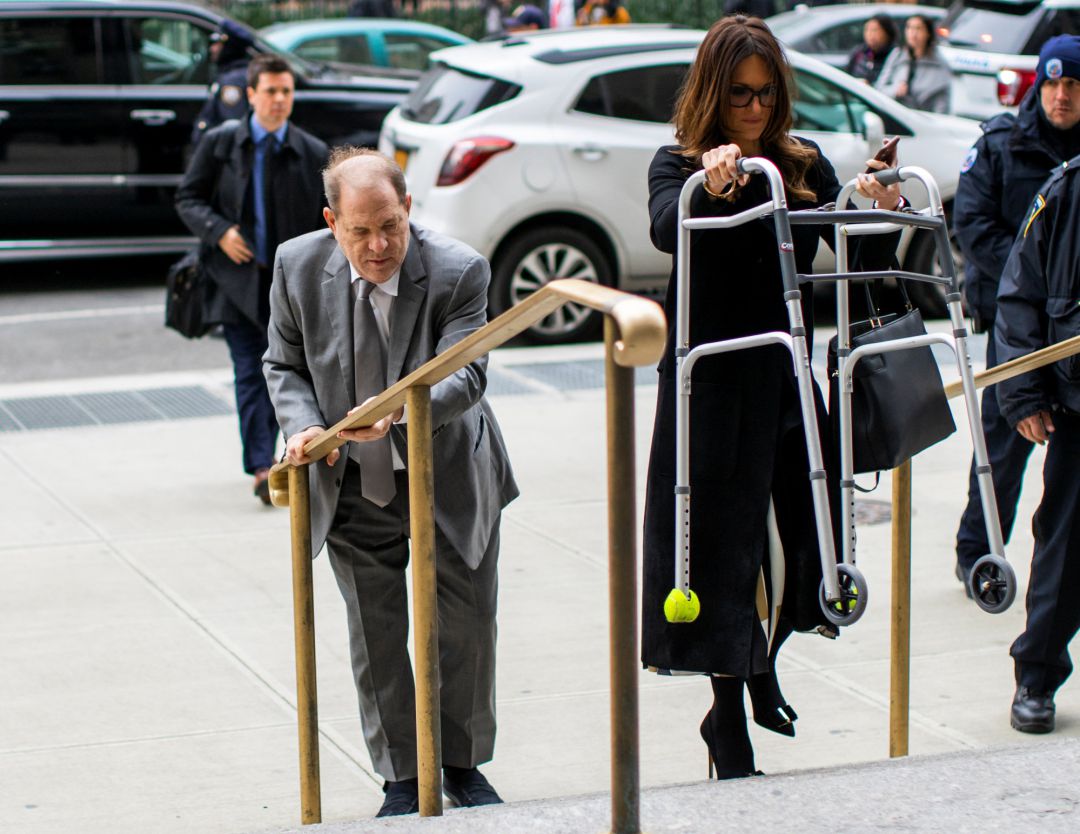 Harvey Weinstein llega a la Corte de Nueva York. Harvey Weinstein llega a la Corte de Nueva York.