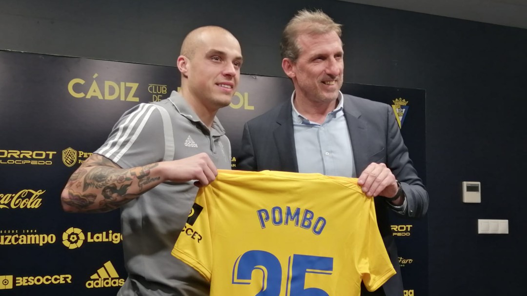 Pombo: "Vengo a un buen proyecto con ganas e ilusión"
