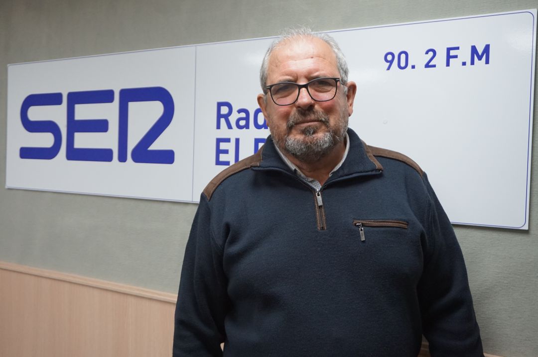 Simón Díaz, presidente de la Comparsa de Alagoneses de Sax Simón Díaz, presidente de la Comparsa de Alagoneses de Sax