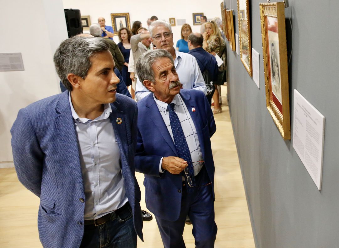Imagen de archivo de uno de los actos públicos protagonizados por Miguel Ángel Revilla y Pablo Zuloaga durante esta legislatura. Imagen de archivo de uno de los actos públicos protagonizados por Miguel Ángel Revilla y Pablo Zuloaga durante esta legislatura.