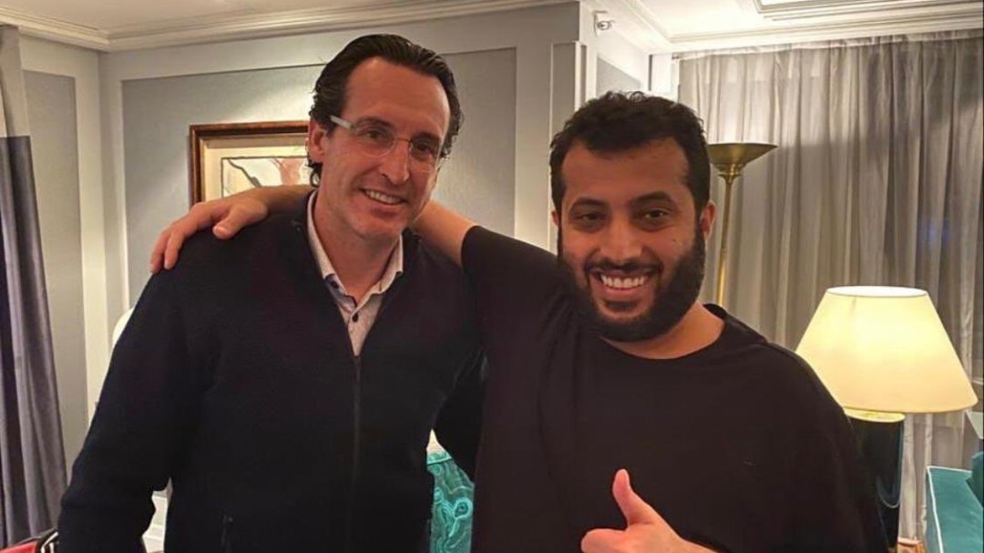 Unai Emery: "Vi a Turki Al-Sheikh ilusionado por el fútbol"