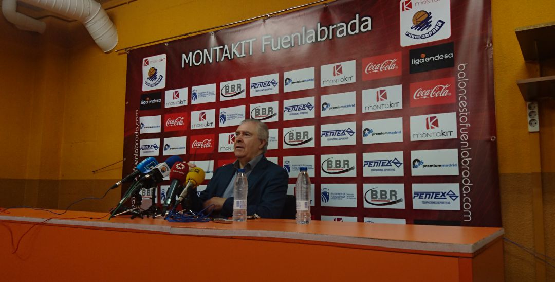 José Quintana durante su rueda de prensa José Quintana durante su rueda de prensa