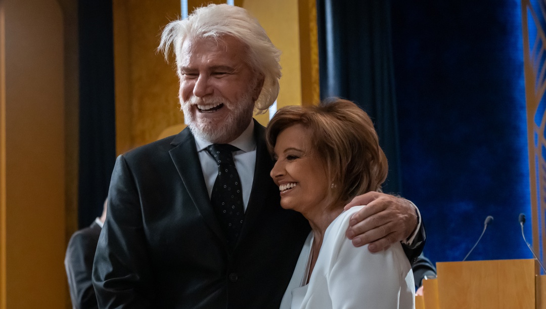 Edmundo Arrocet y María Teresa Campos en 'El cielo puede esperar' Edmundo Arrocet y María Teresa Campos en 'El cielo puede esperar'