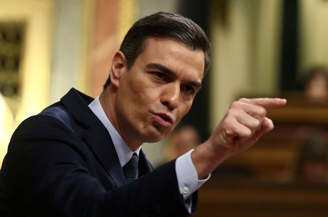 El presidente del Gobierno, Pedro Sánchez, en el Congreso de los Diputados El presidente del Gobierno, Pedro Sánchez, en el Congreso de los Diputados