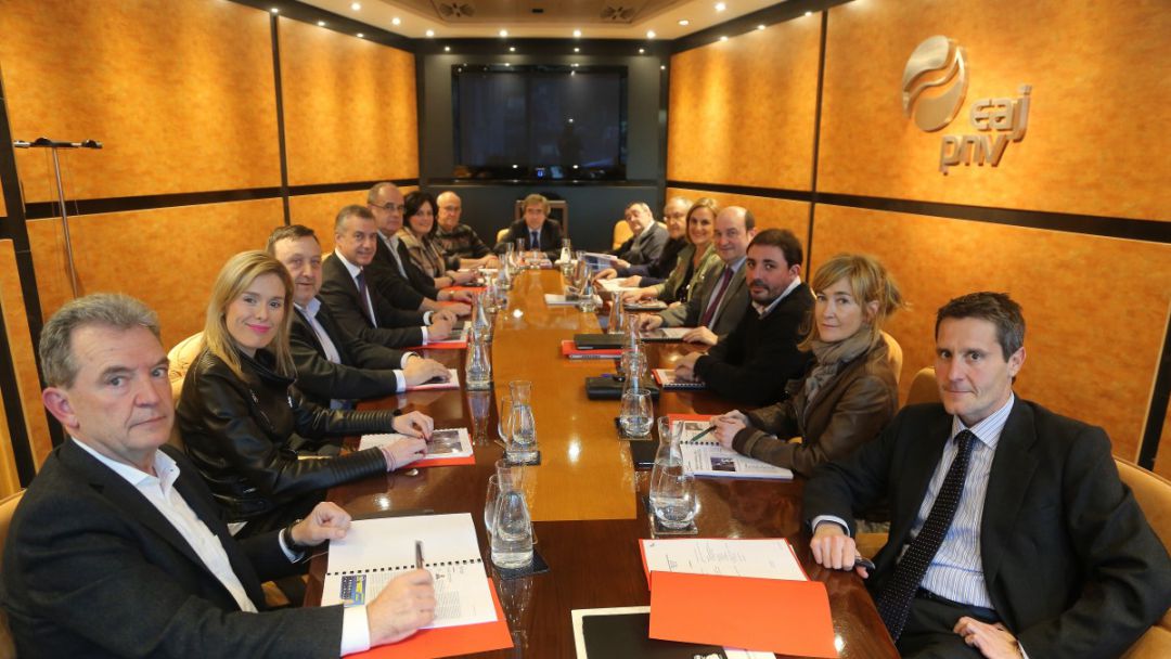 Reunión del Euzkadi Buriu Batzar Reunión del Euzkadi Buriu Batzar