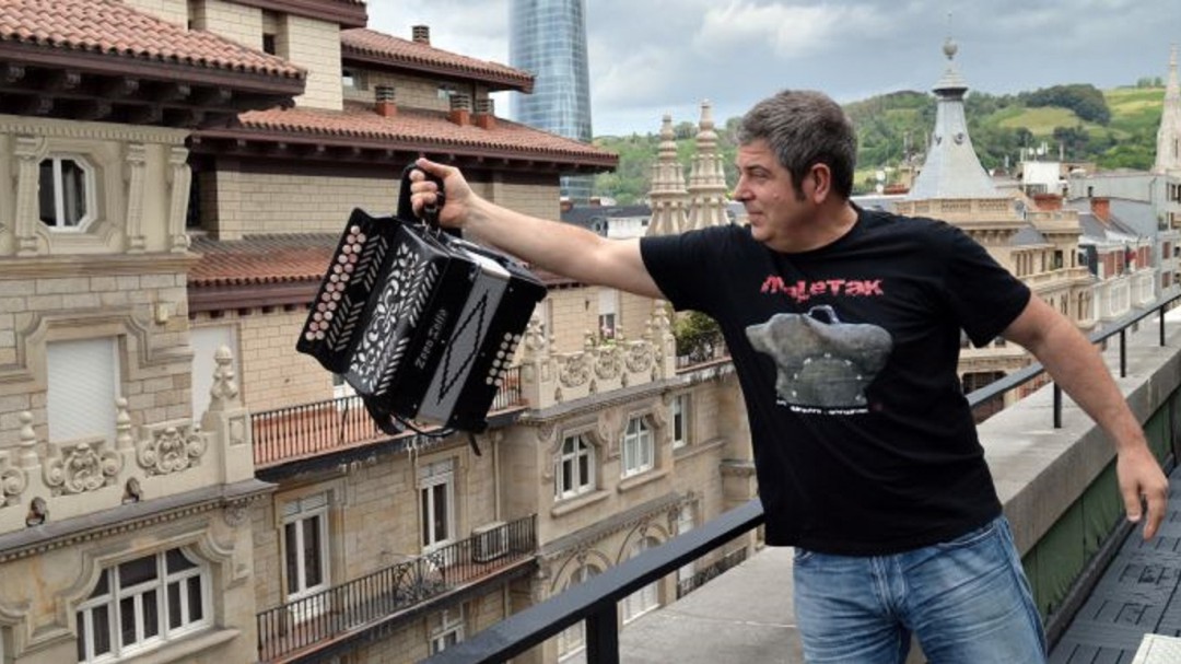 Homenaje a Kepa Junkera en Barcelona