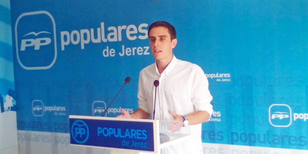 Jaime Espinar, concejal del PP de Jerez Jaime Espinar, concejal del PP de Jerez