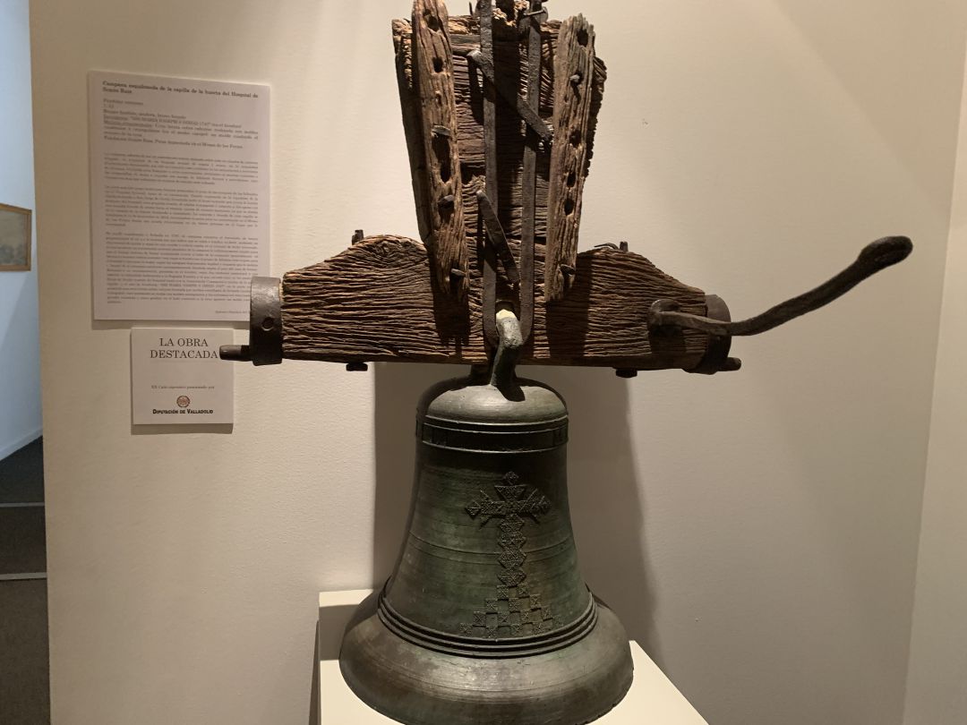 Campana del Hospital Simón Ruiz que se presenta como Obra Destacada en el Museo de las Ferias Campana del Hospital Simón Ruiz que se presenta como Obra Destacada en el Museo de las Ferias
