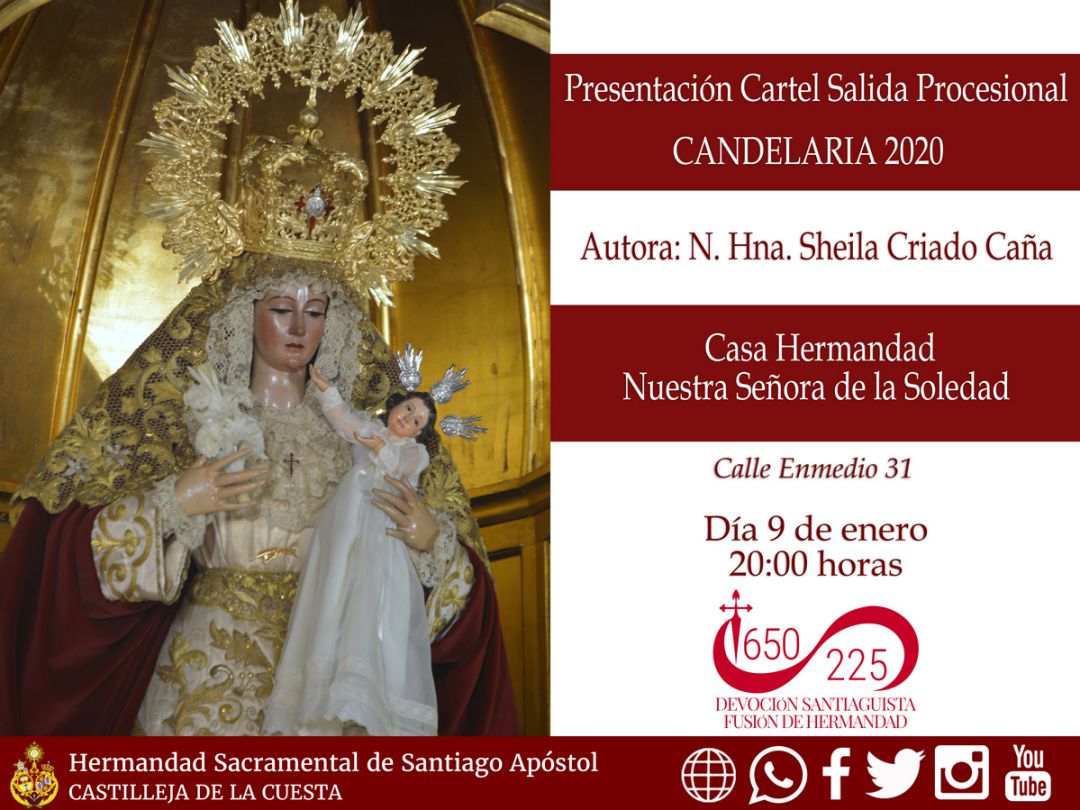 Convocatoria del acto que celebra este jueves la Hermandad de Santiago de Castilleja de la Cuesta Convocatoria del acto que celebra este jueves la Hermandad de Santiago de Castilleja de la Cuesta