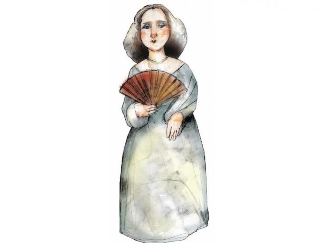 Andresa Casamayor, ilustración de Eulogia Merle para el Museo Nacional de Ciencia y Tecnología Andresa Casamayor, ilustración de Eulogia Merle para el Museo Nacional de Ciencia y Tecnología