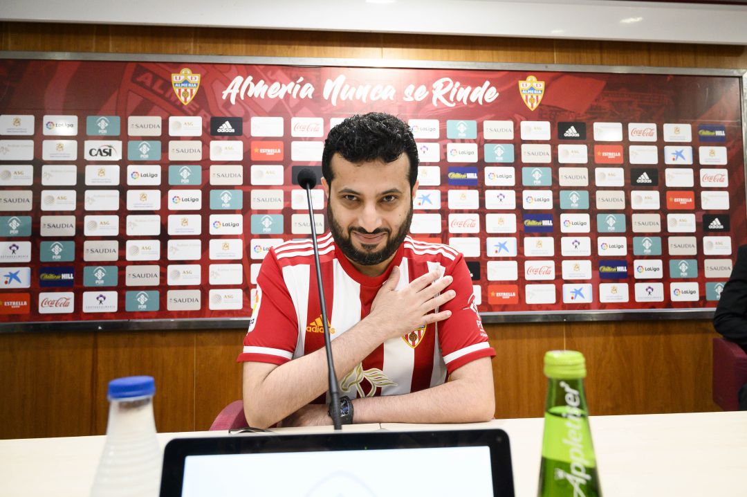 Turki Al-Sheikh en su segunda visita a Almería. Turki Al-Sheikh en su segunda visita a Almería.