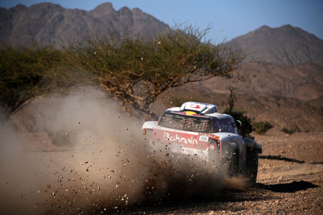 Carlos Sainz, en el Rally Dakar. Carlos Sainz, en el Rally Dakar.