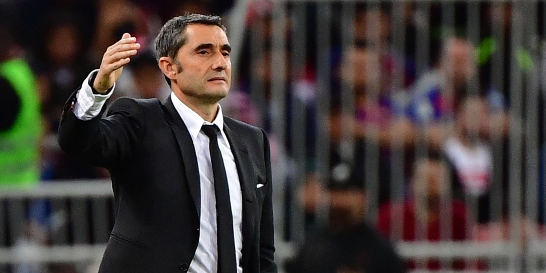 Ernesto Valverde, durante el partido ante el Atlético de Madrid Ernesto Valverde, durante el partido ante el Atlético de Madrid