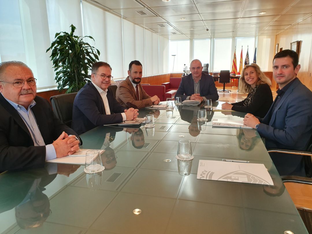 Imagen de la reunión del Consell de Alcaldes del pasado lunes Imagen de la reunión del Consell de Alcaldes del pasado lunes