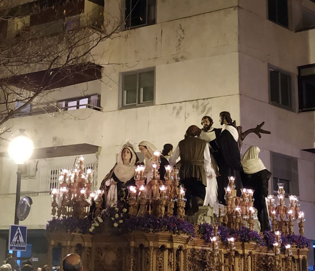 Paso de misterio de la Hermandad de la Sagrada Mortaja de Nuestro Señor Jesucristo Paso de misterio de la Hermandad de la Sagrada Mortaja de Nuestro Señor Jesucristo
