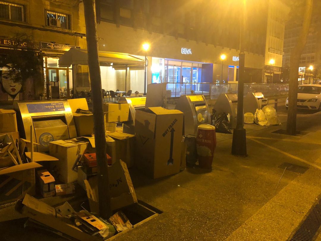 PIMEM denuncia falta de limpieza en el centro de Palma PIMEM denuncia falta de limpieza en el centro de Palma