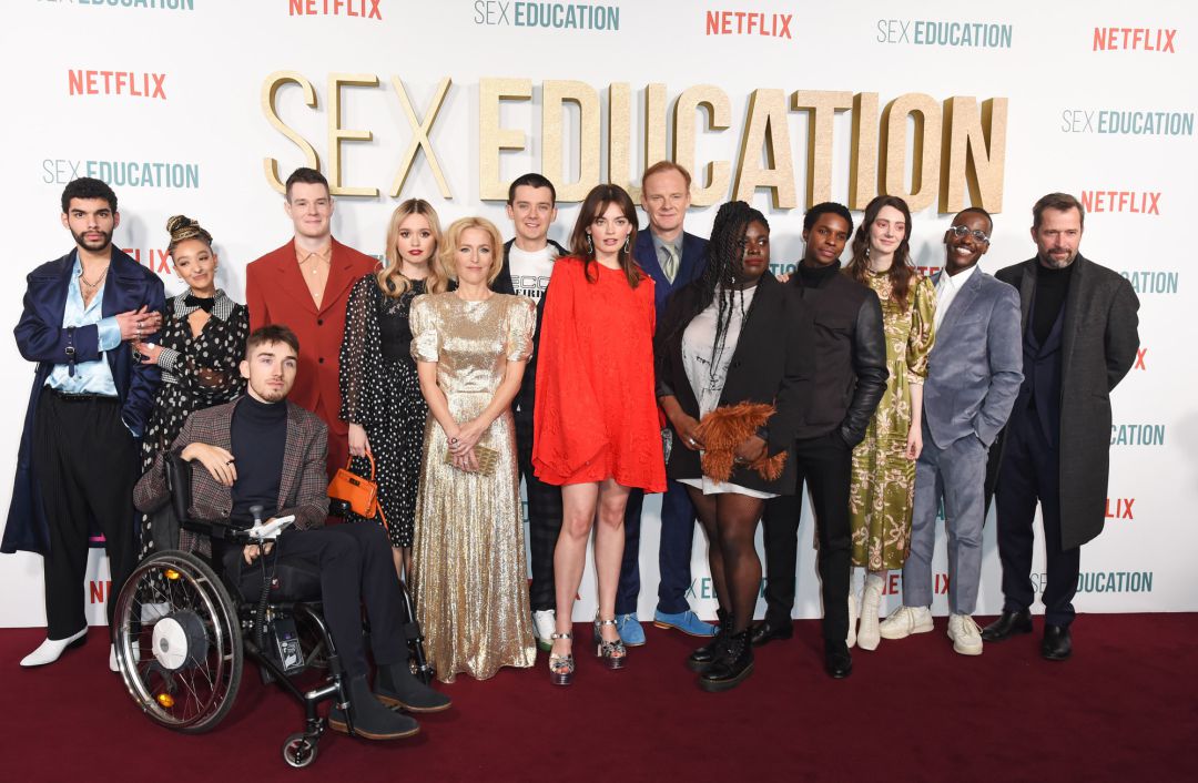 El reparto de la serie en el estreno en Londres El reparto de la serie en el estreno en Londres