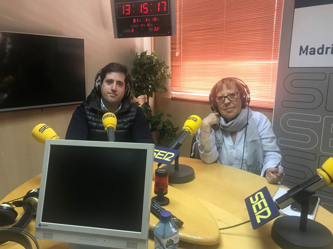 Los periodistas Gustavo Muñana y Elisa Blanco Los periodistas Gustavo Muñana y Elisa Blanco