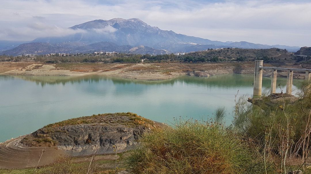 El embalse de La Viñuela, en la Axarquía, presenta una situación con bajos niveles en sus reservas El embalse de La Viñuela, en la Axarquía, presenta una situación con bajos niveles en sus reservas