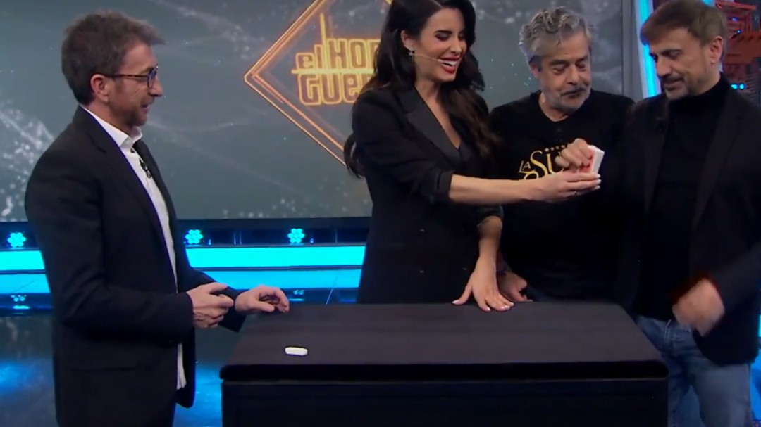 El sorprendente truco de magia de Pilar Rubio en 'El Hormiguero'
